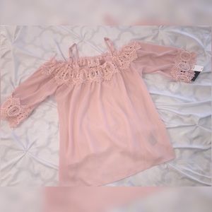Petal pink shirt